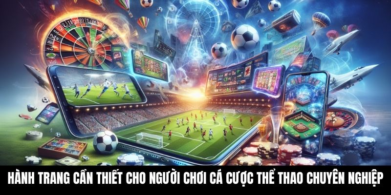 Hành trang cần thiết cho người chơi cá cược thể thao chuyên nghiệp